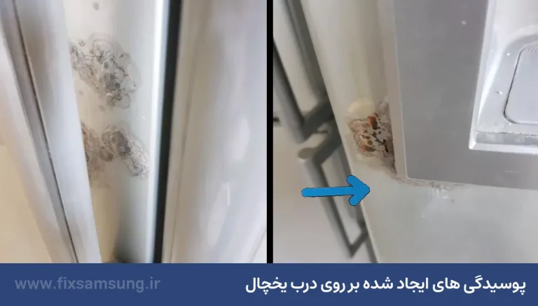 refrigerator door rust repair